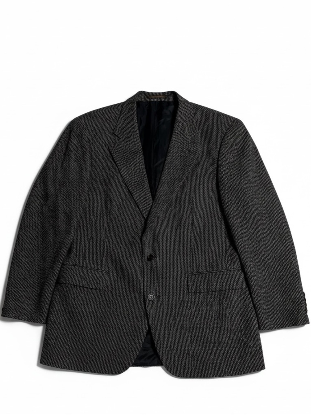 Vintage Chaps Ralph Lauren 100% Wool Herringbone Sport Coat Blazer 46R